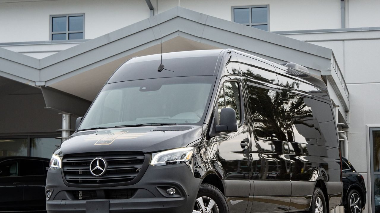 Sprinter 11 Seater: Mercedes Sprinter, short wheelbase, with a professional driver