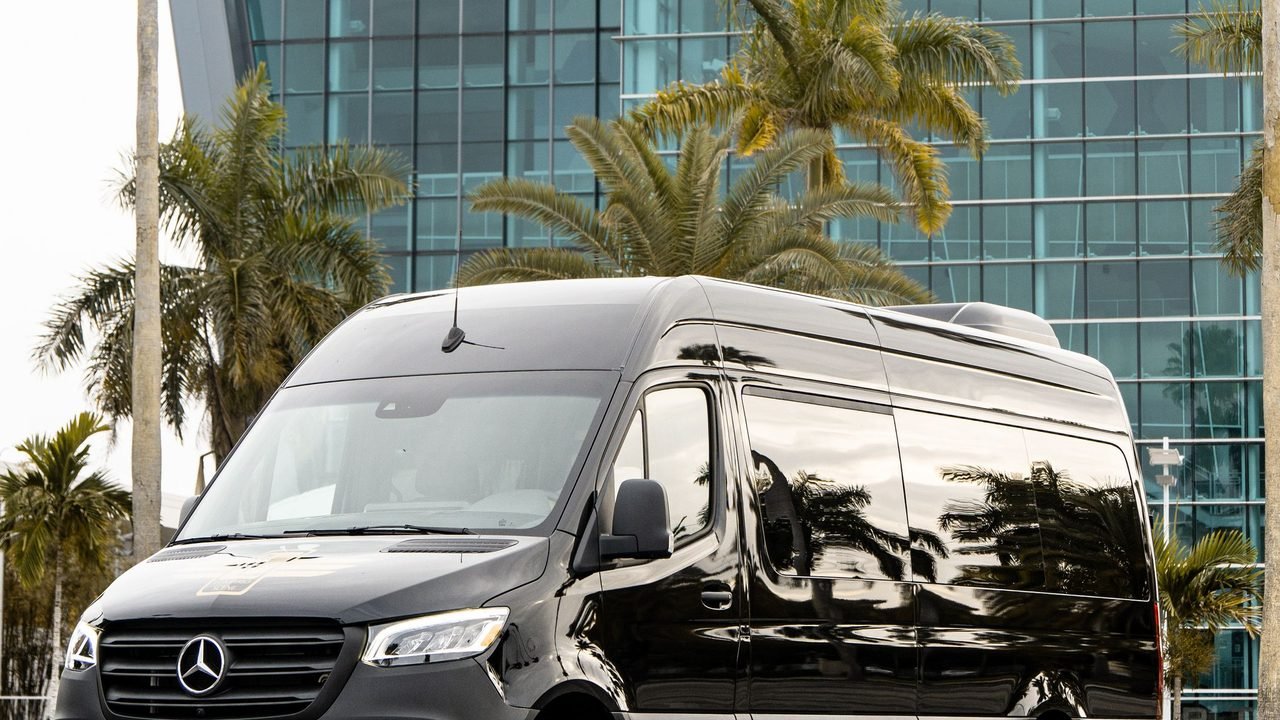 Sprinter 14 Seater: Mercedes Sprinter, long wheelbase, with a professional driver